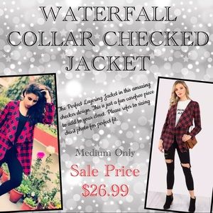 Waterfall collared jacket